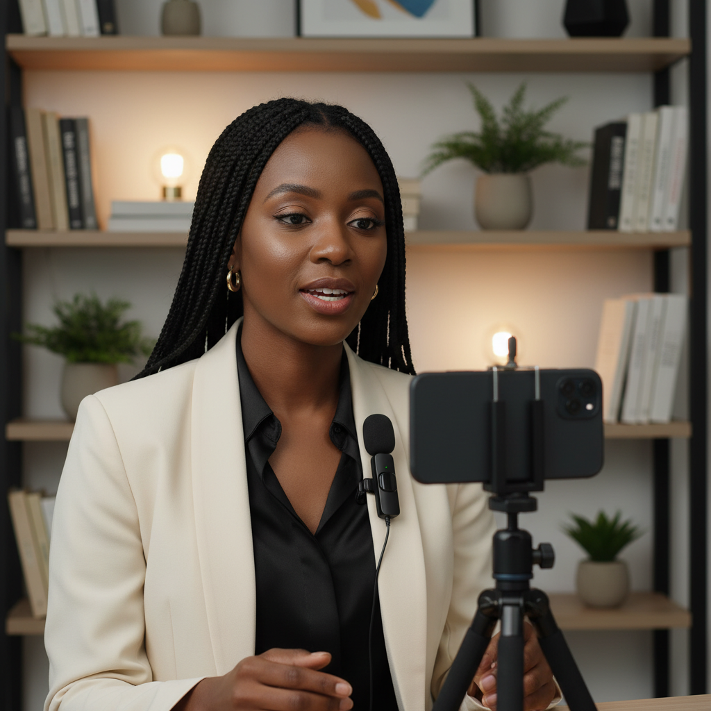 Créateur de contenu podcast