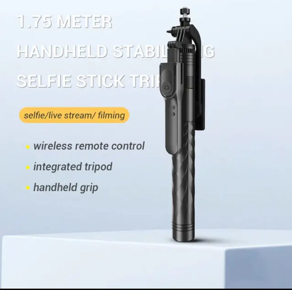 Trépied Selfie 3-en-1 Ultra Long – 1,75 m